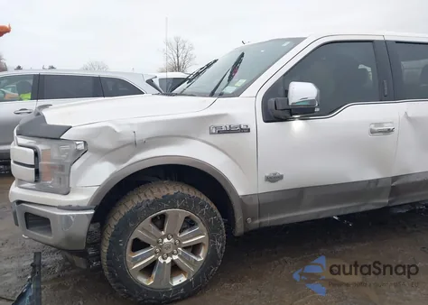 2018 Ford F-150 King Ranch z USA, uszkodzony, nr VIN 1FTEW1EG1JFE34202